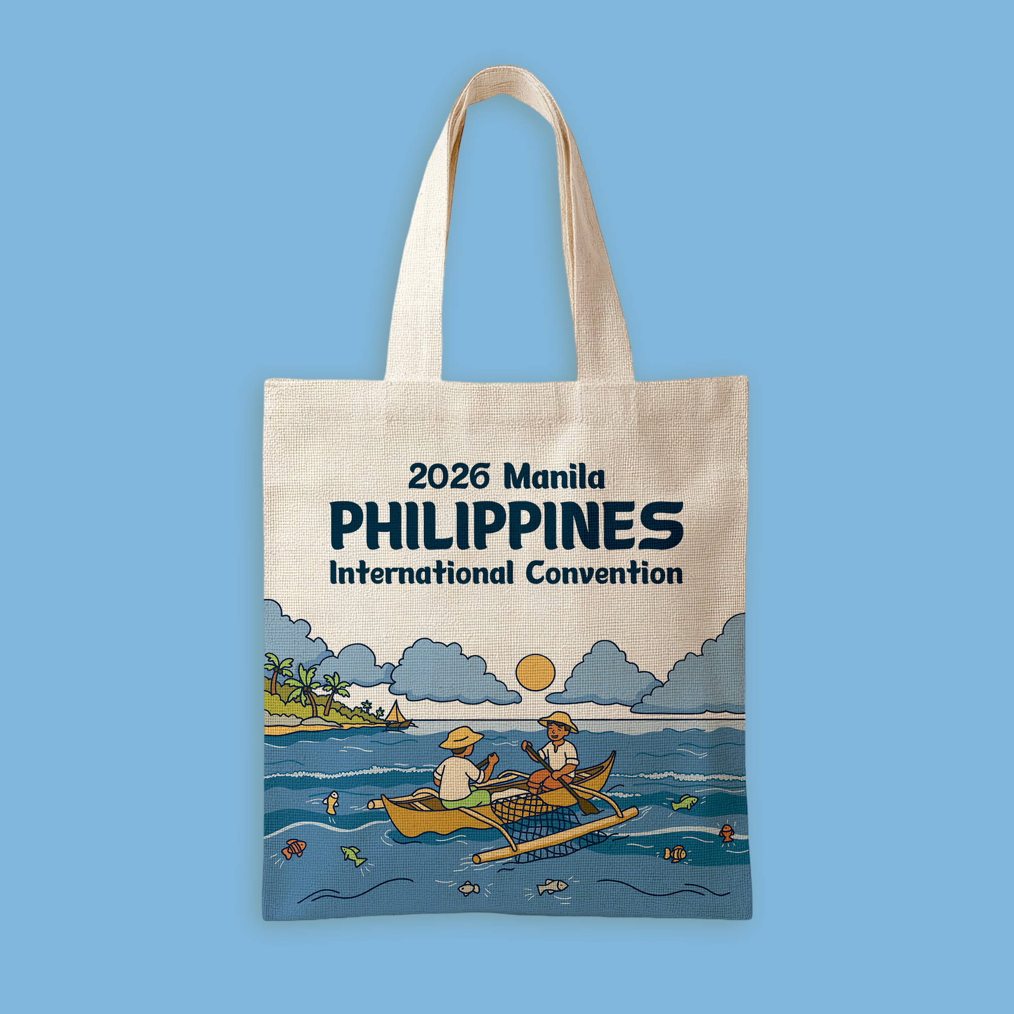 Large Tote Bags - ‘26 Manila IC