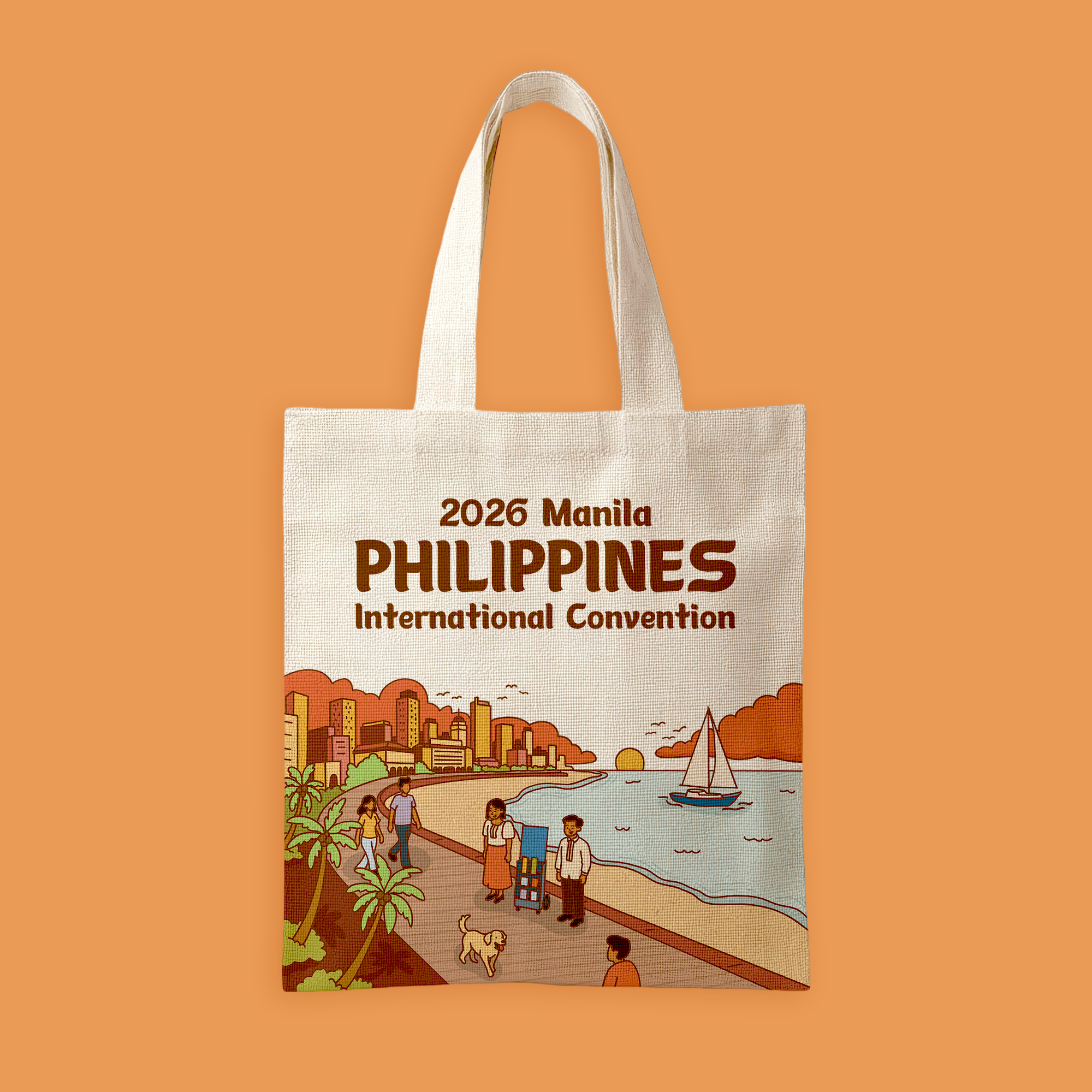 Large Tote Bags - ‘26 Manila IC