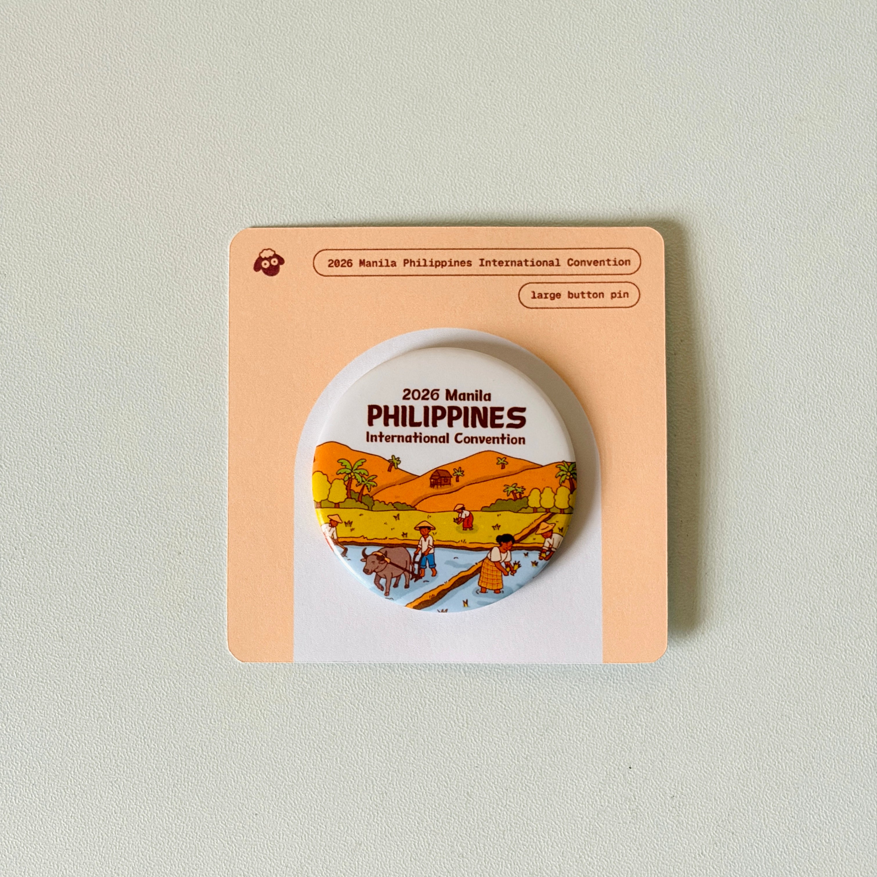 Large Button Pins - ‘26 Manila IC