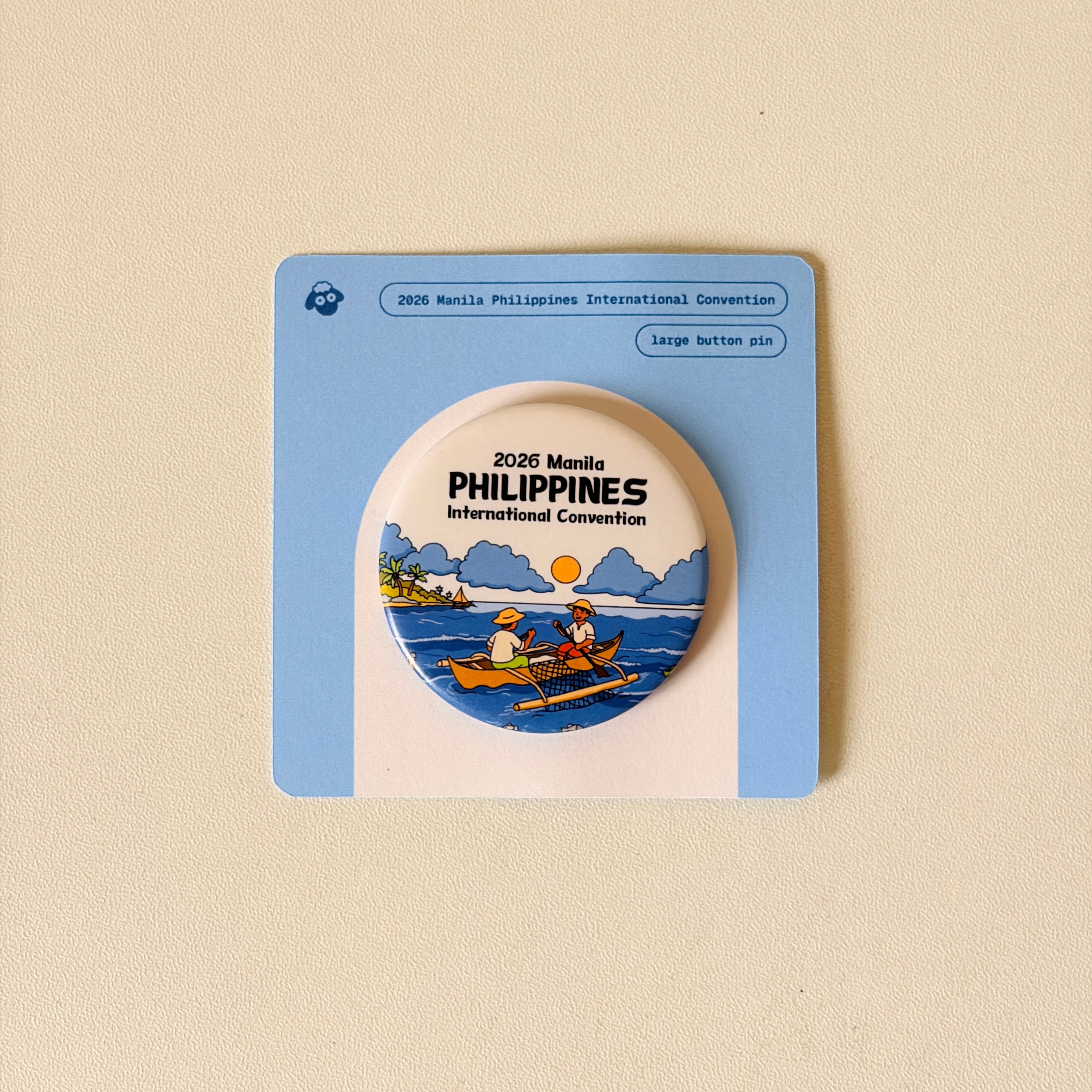 Large Button Pins - ‘26 Manila IC