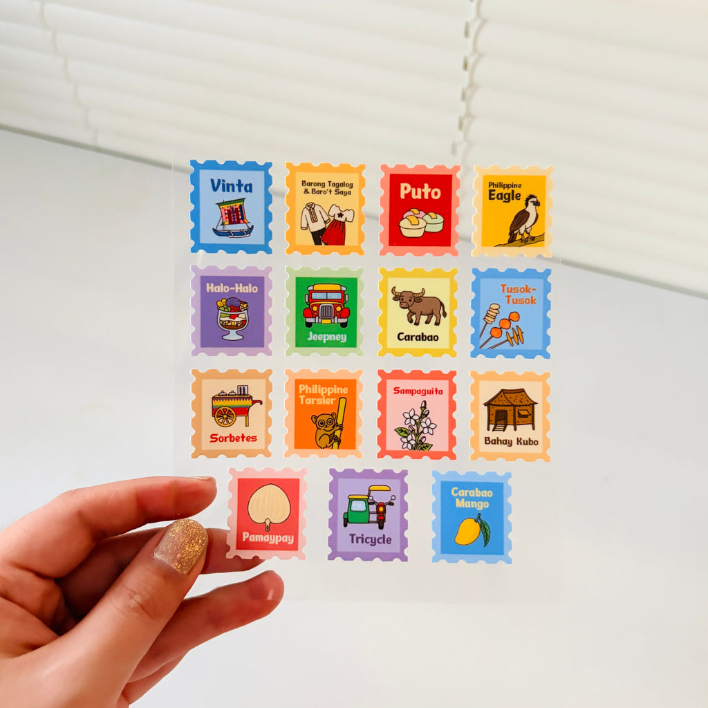 Little Pieces of the Philippines Sticker Sheet for ‘26 Manila IC