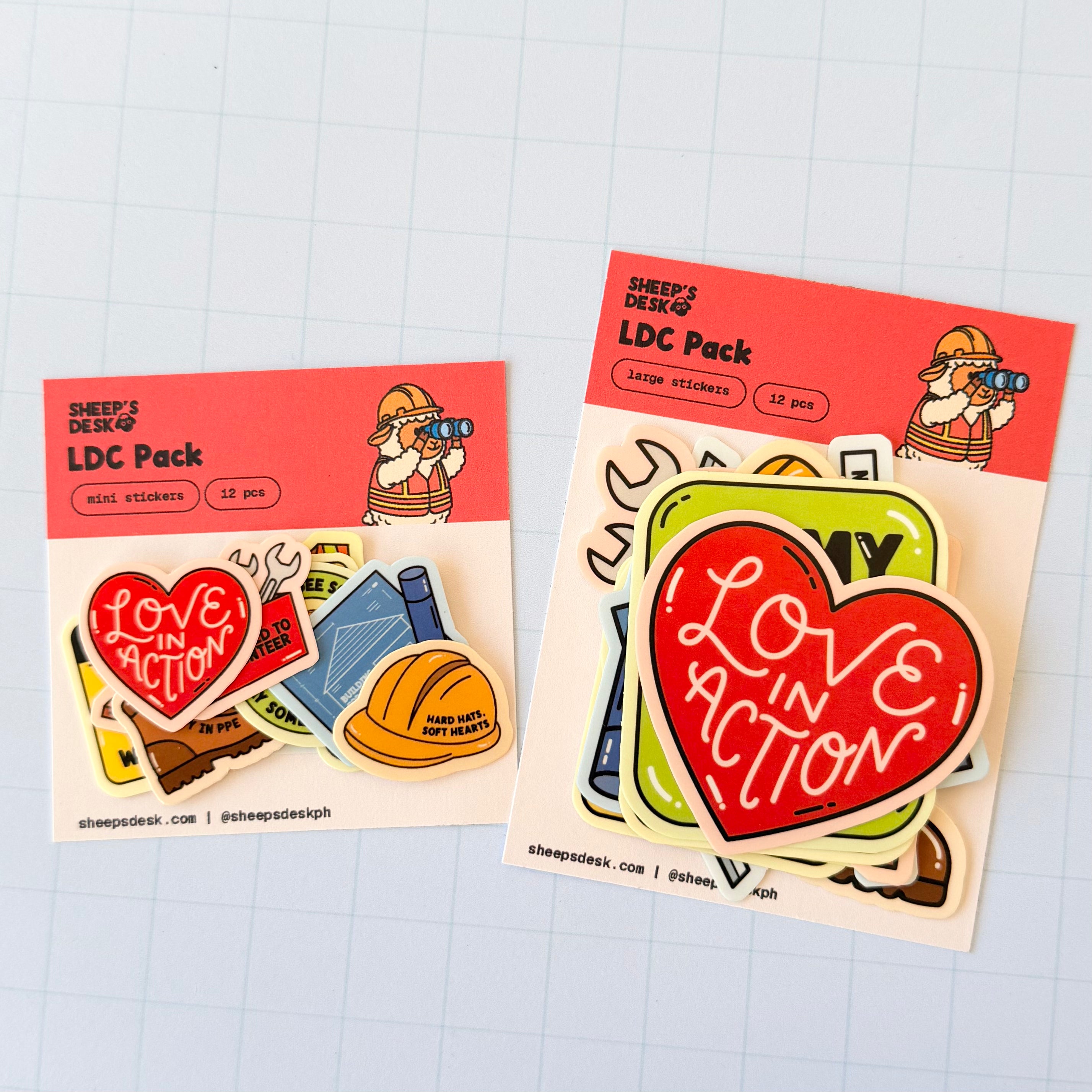 LDC Pack Stickers