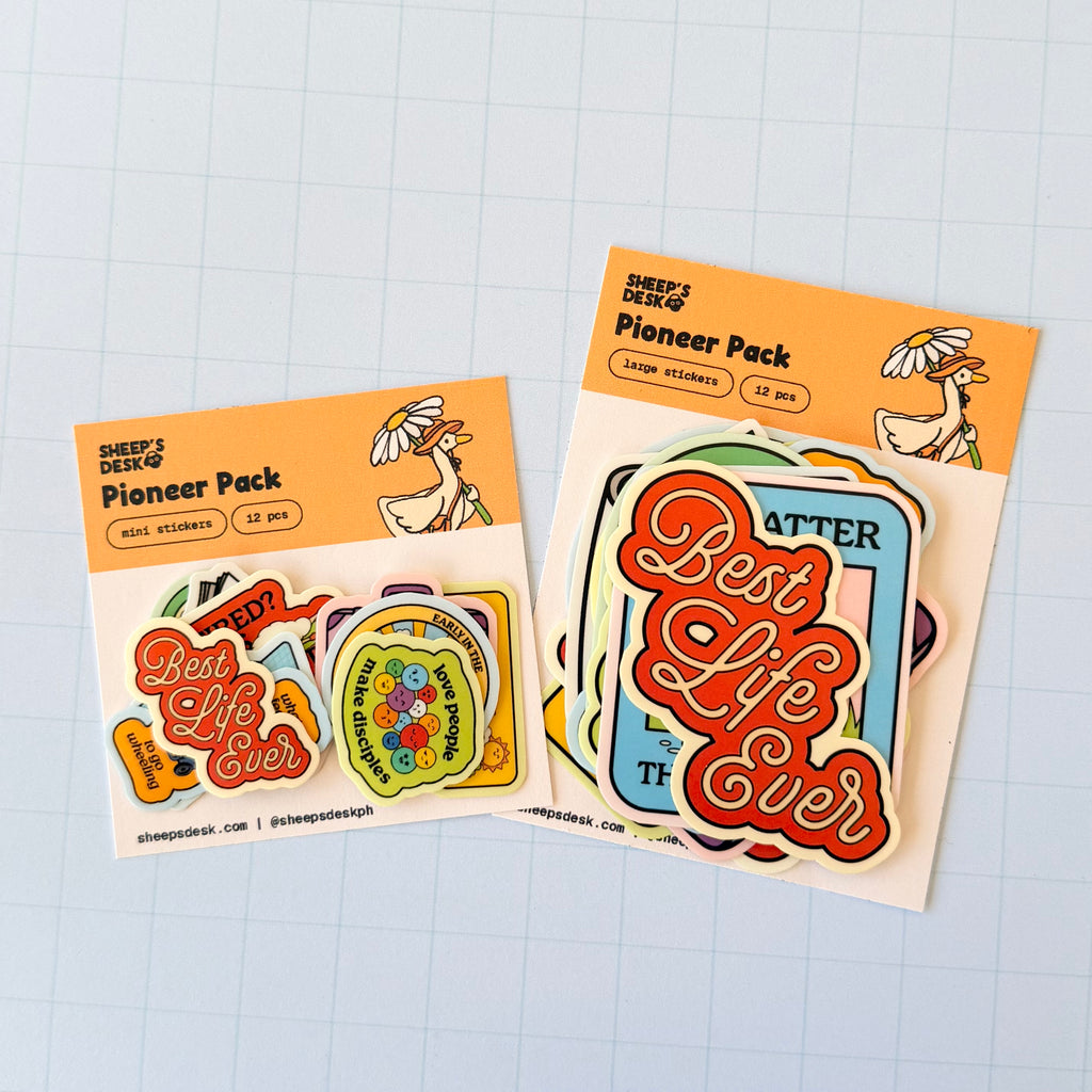 Pioneer Pack Stickers