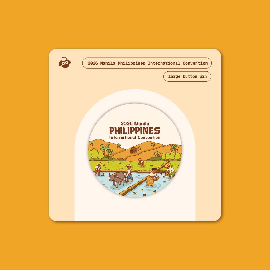 ‘26 Manila IC Large Button Pins