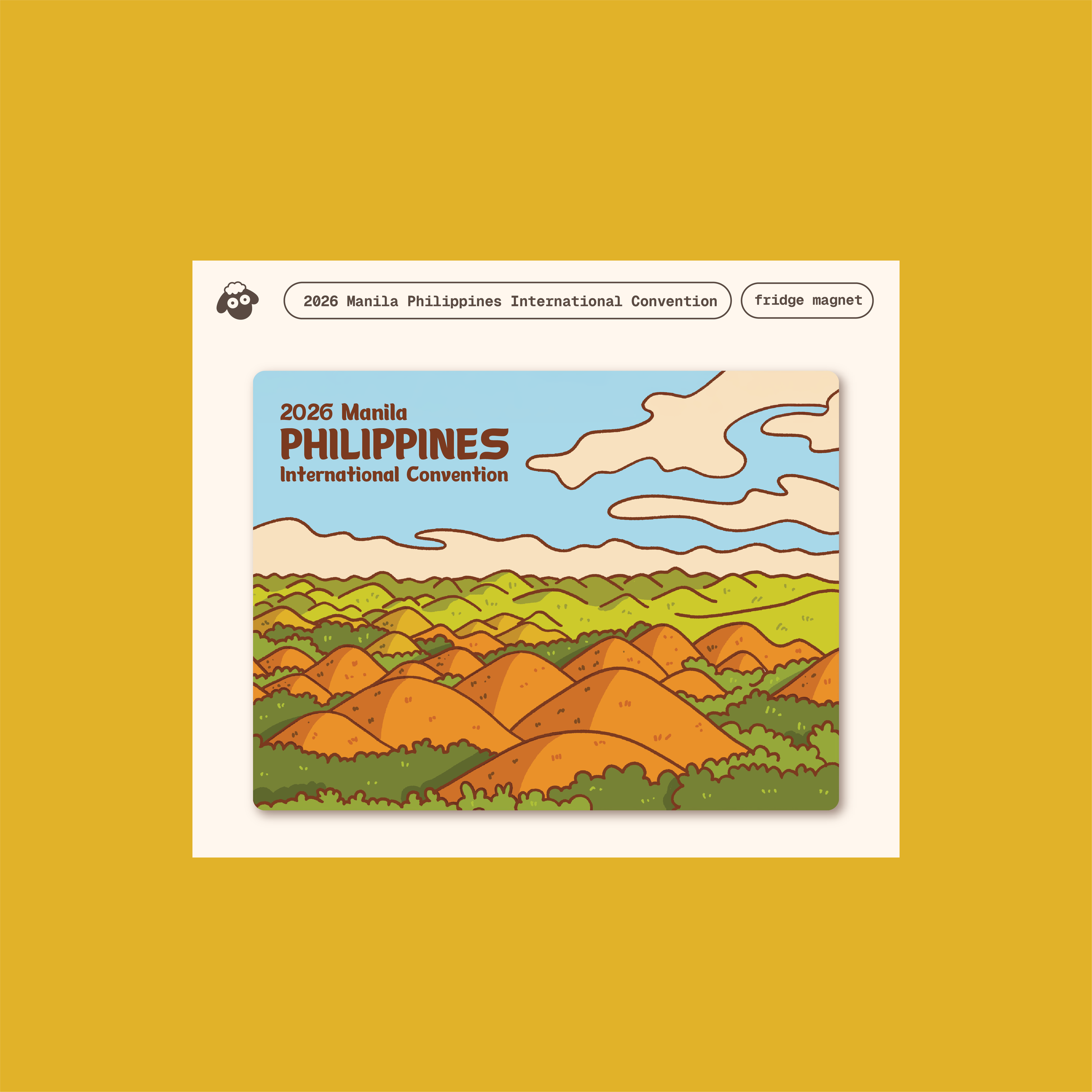 '26 Manila IC Fridge Magnets