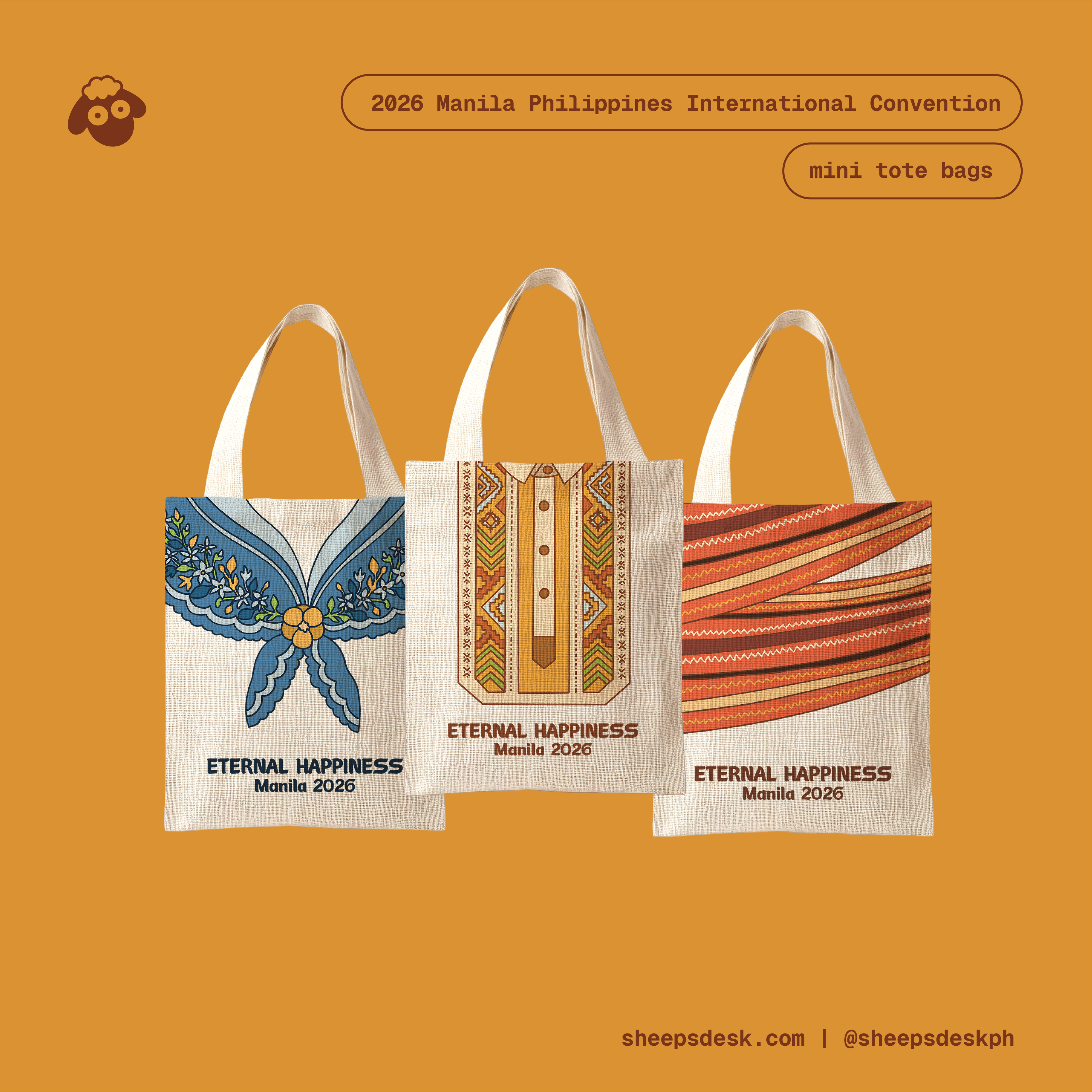 '26 Manila IC Mini Tote Bags