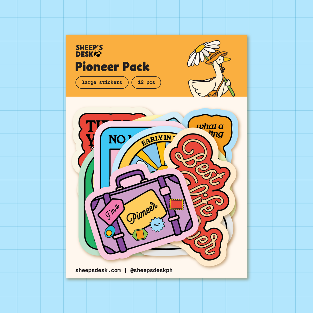 Pioneer Pack Stickers