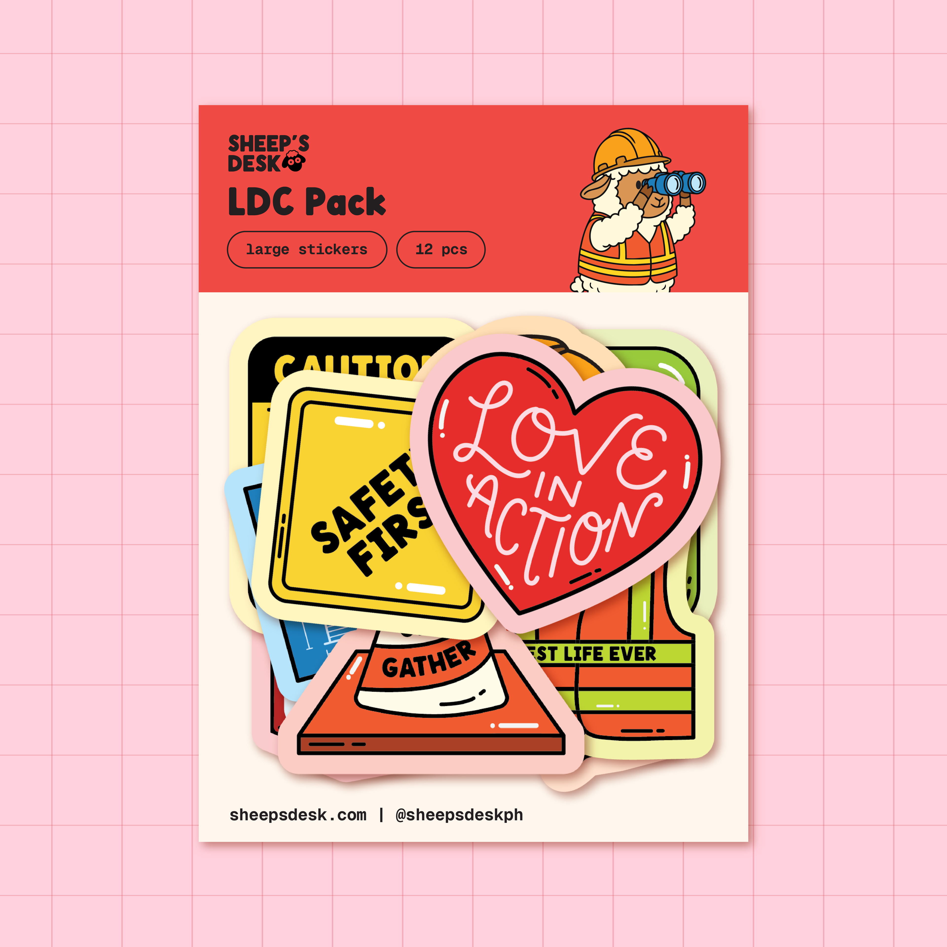 LDC Pack Stickers