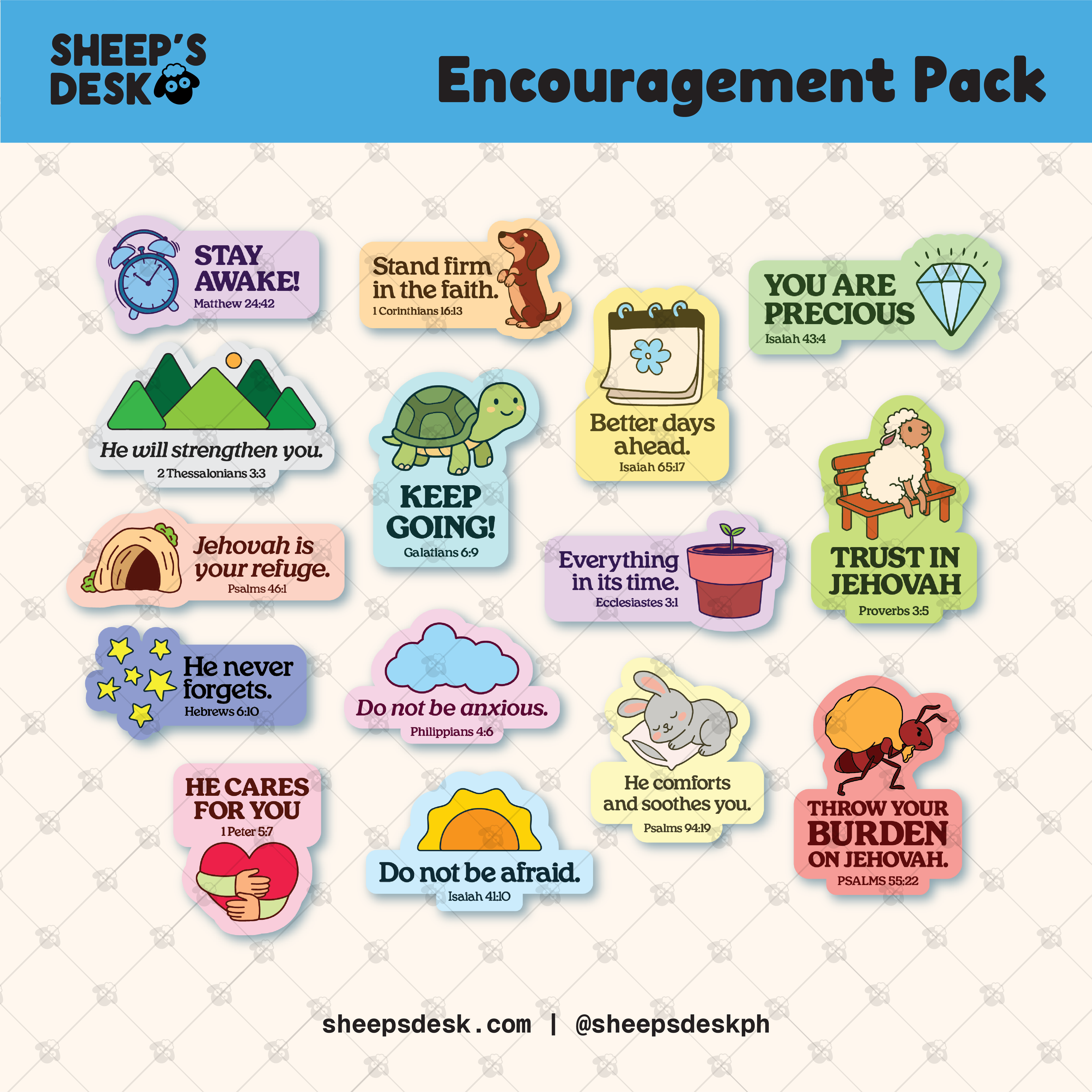 Encouragement Pack Stickers
