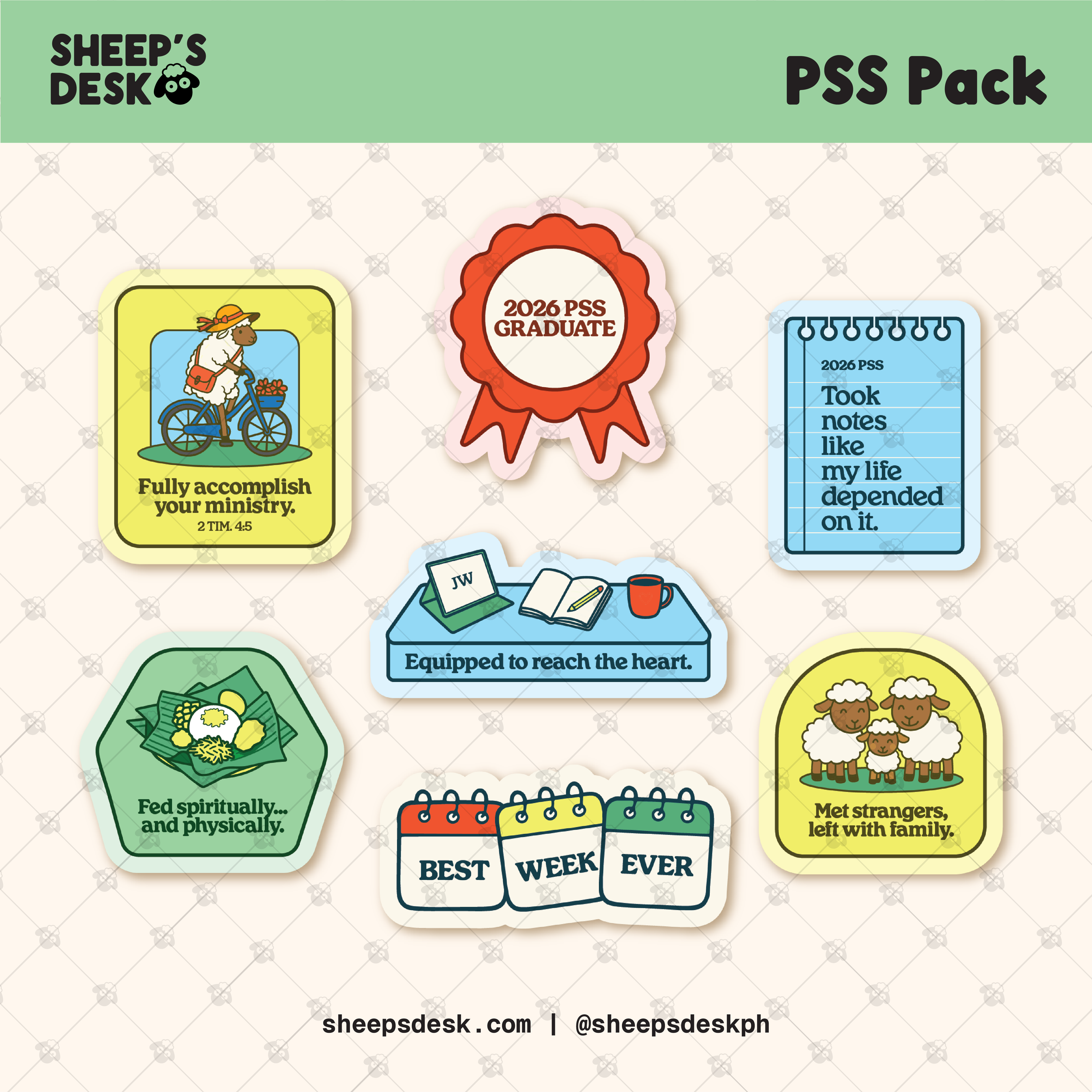 PSS Pack Stickers