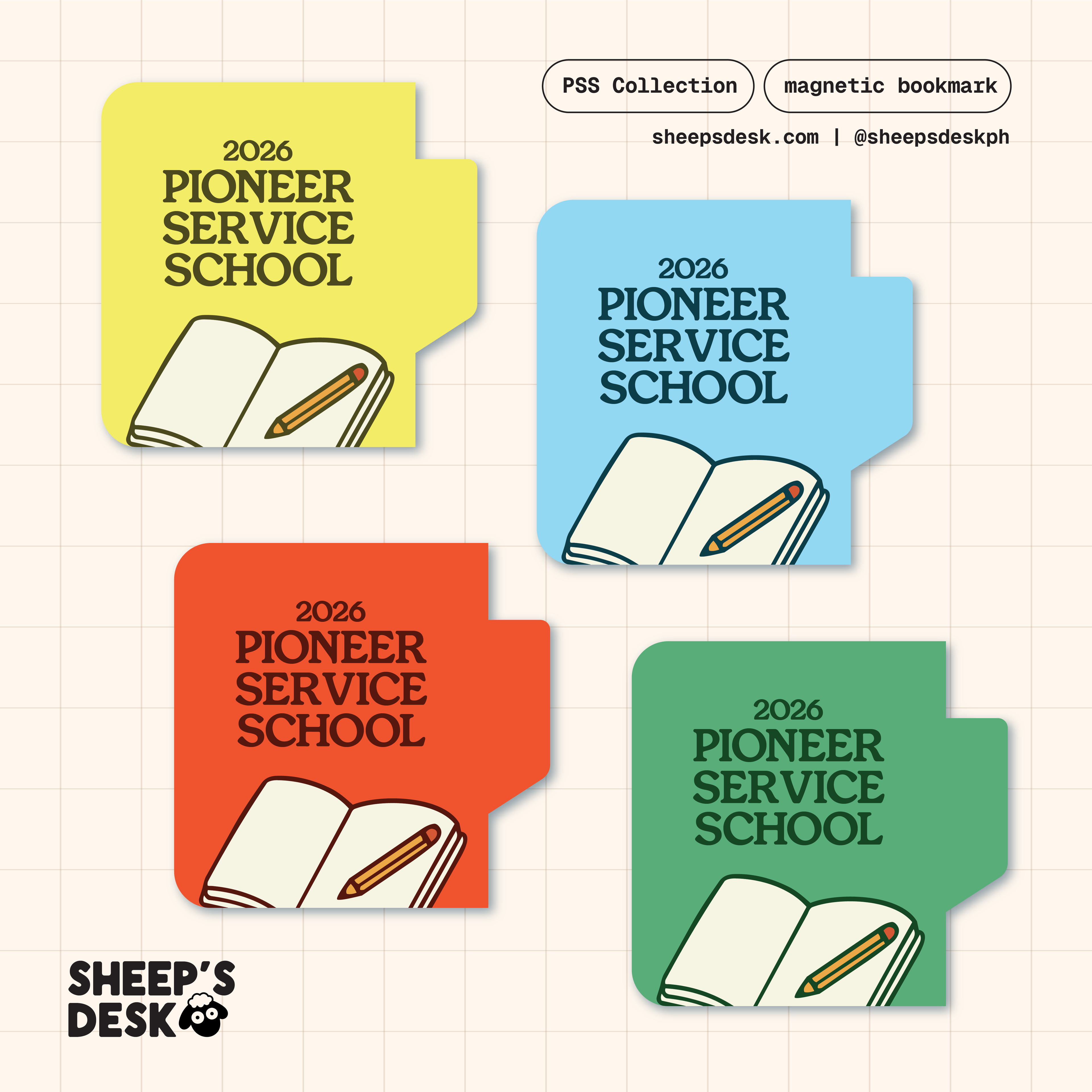 PSS Magnetic Bookmark